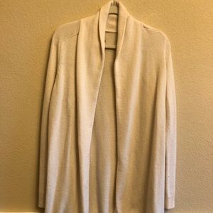Theory cardigan ivory - cashmere 100%